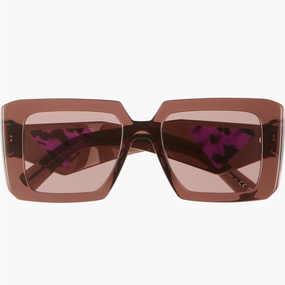 Prada 51MM sunglasses light brown NIB